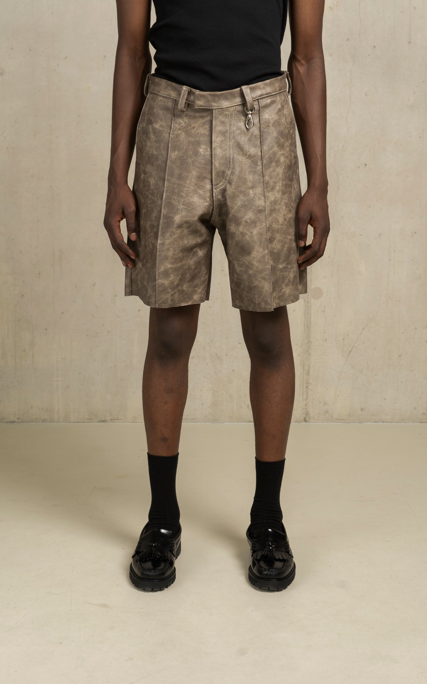 Leather short